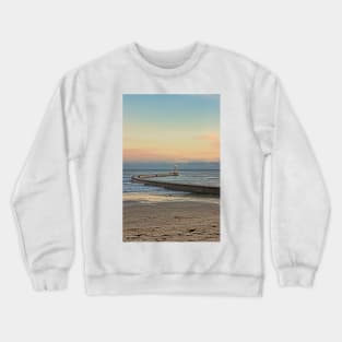 Roker Pier and Lighthouse Sunderland Crewneck Sweatshirt